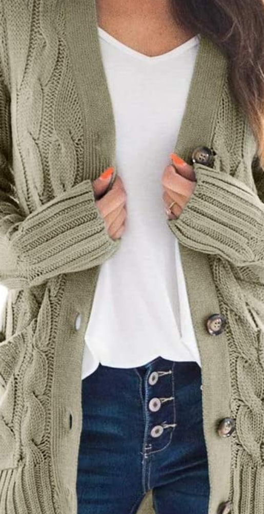 Cable Knit Cardigan